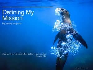 weekly intentions worksheet