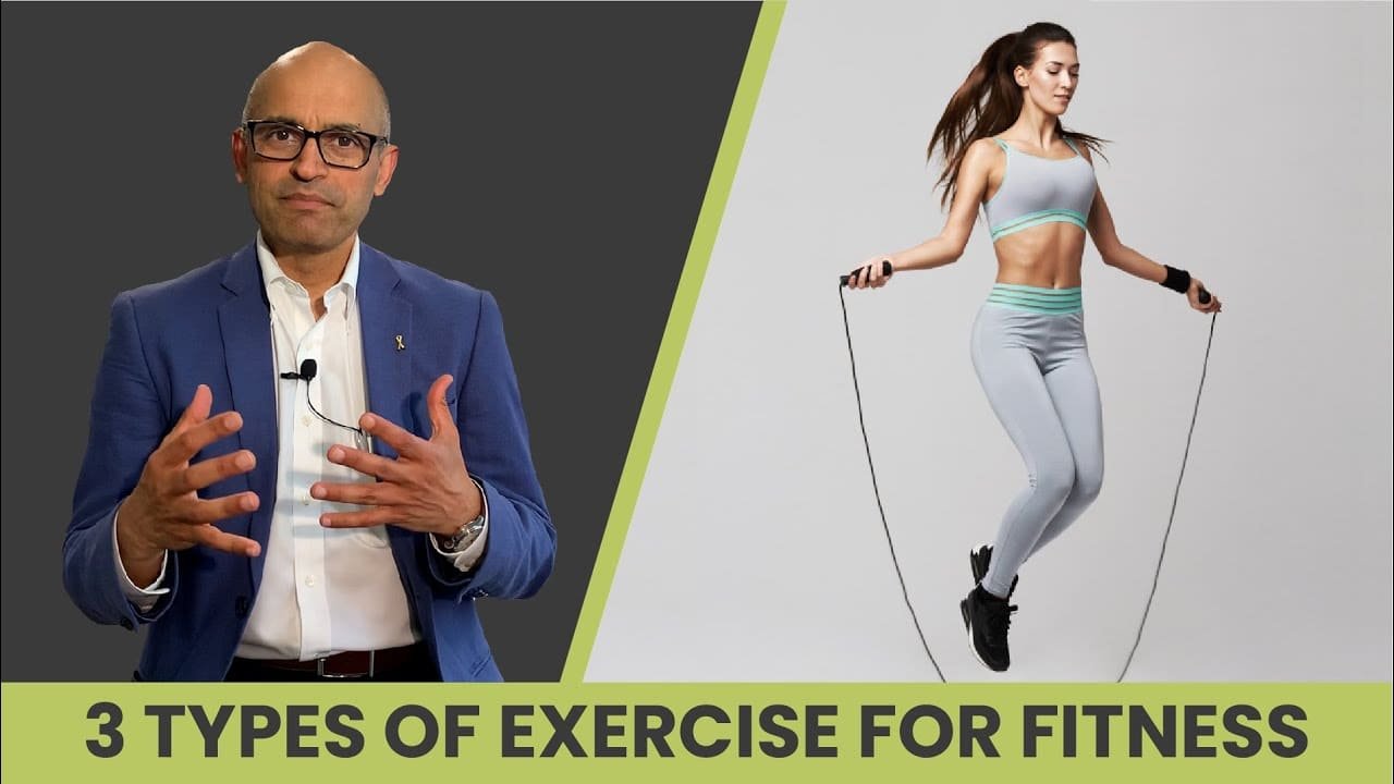 3 types of exercise for fitness