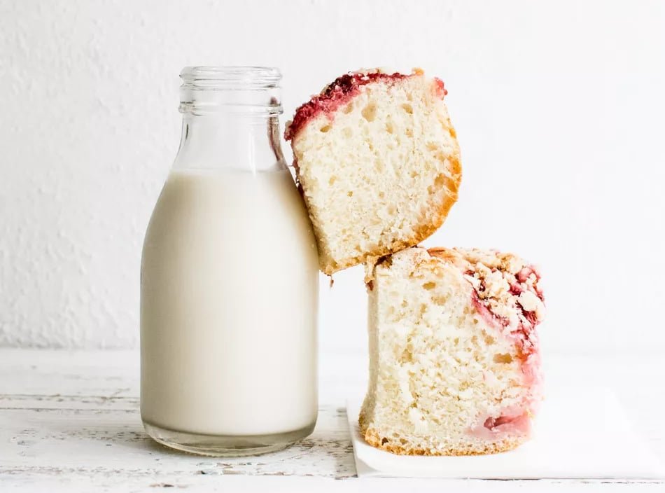 diary food and bread